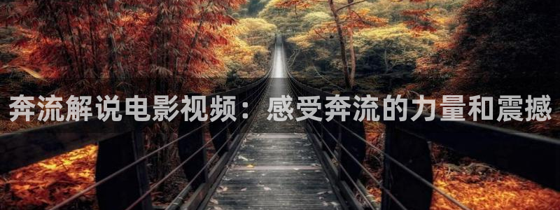 奇优影视最新电视剧：奔流解说电影视频：感受奔流的力量和震撼